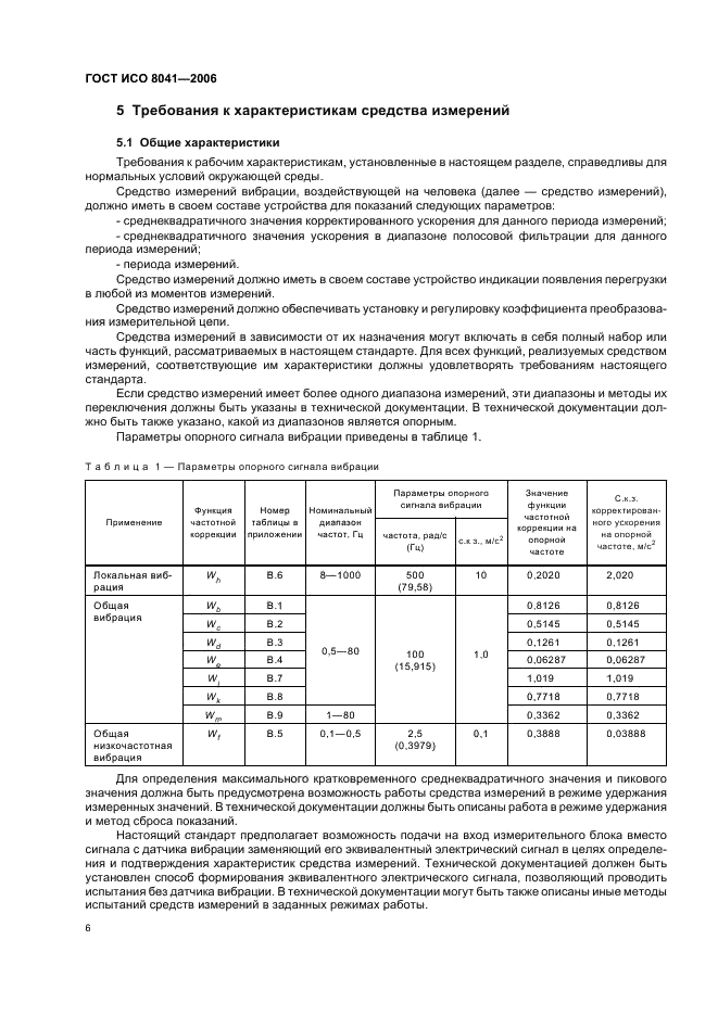 ГОСТ ИСО 8041-2006 9 страница