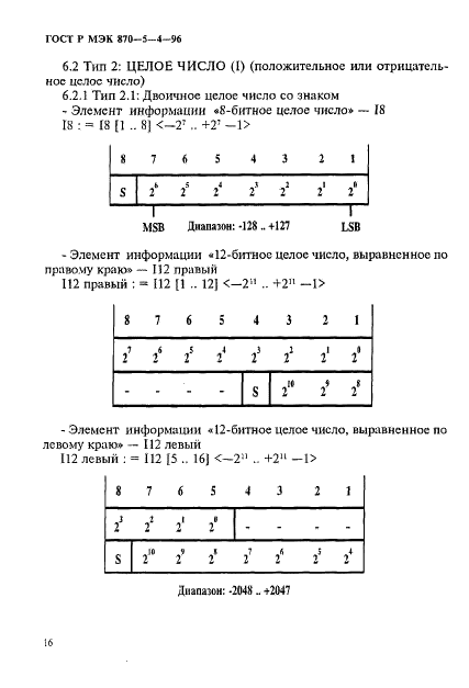 ГОСТ Р МЭК 870-5-4-96 19 страница