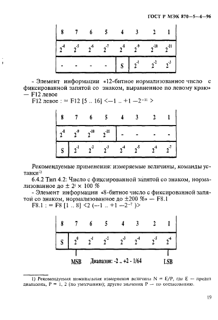 ГОСТ Р МЭК 870-5-4-96 22 страница