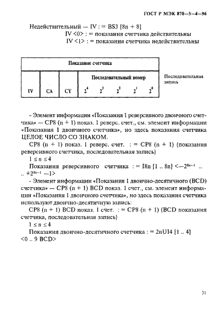 ГОСТ Р МЭК 870-5-4-96 34 страница