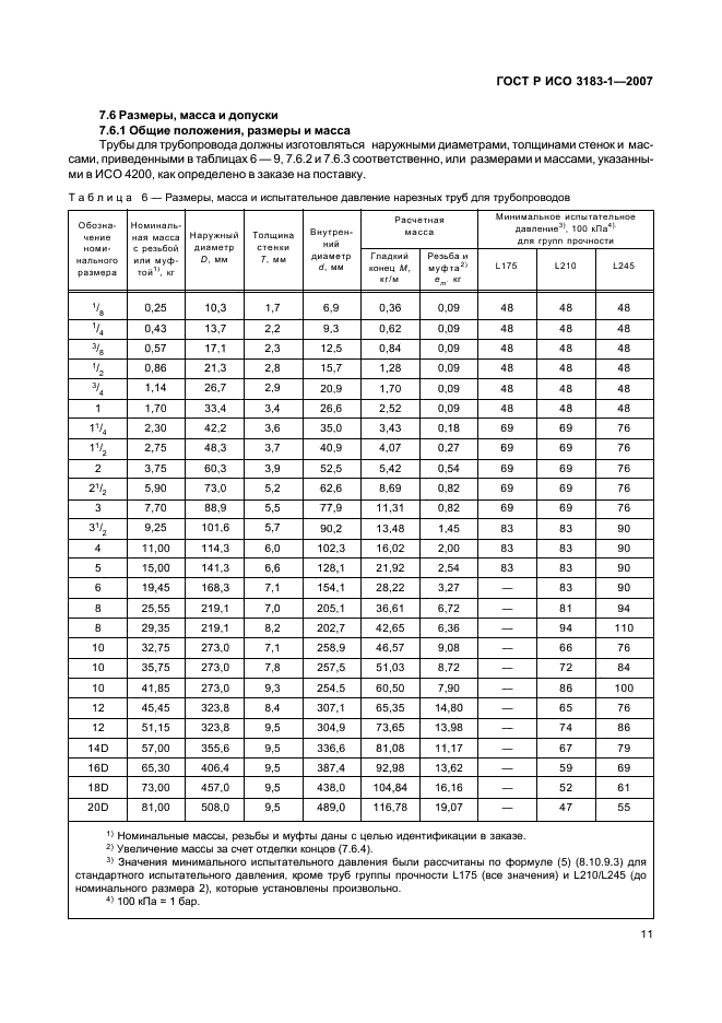 ГОСТ Р ИСО 3183-1-2007 15 страница