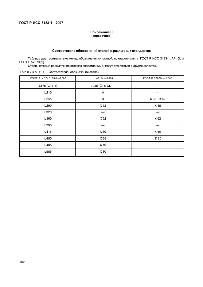 ГОСТ Р ИСО 3183-1-2007 106 страница