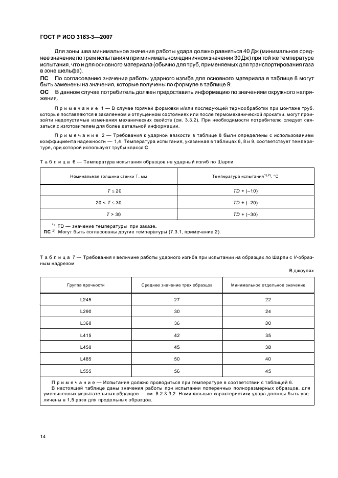 ГОСТ Р ИСО 3183-3-2007 18 страница