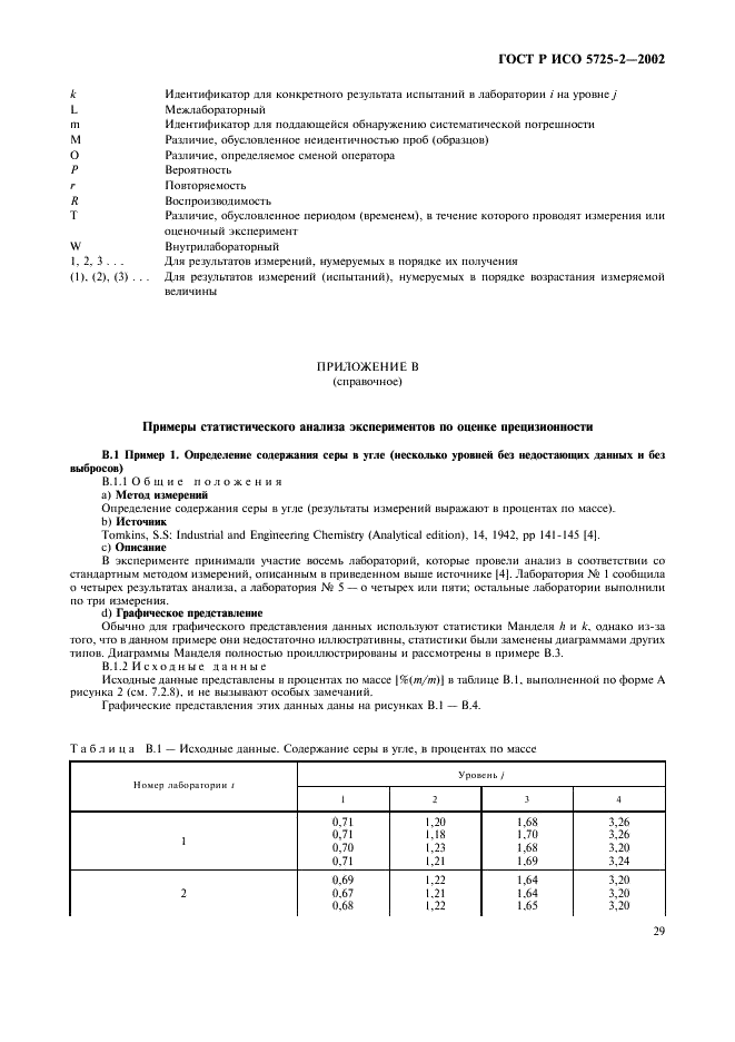 ГОСТ Р ИСО 5725-2-2002 37 страница