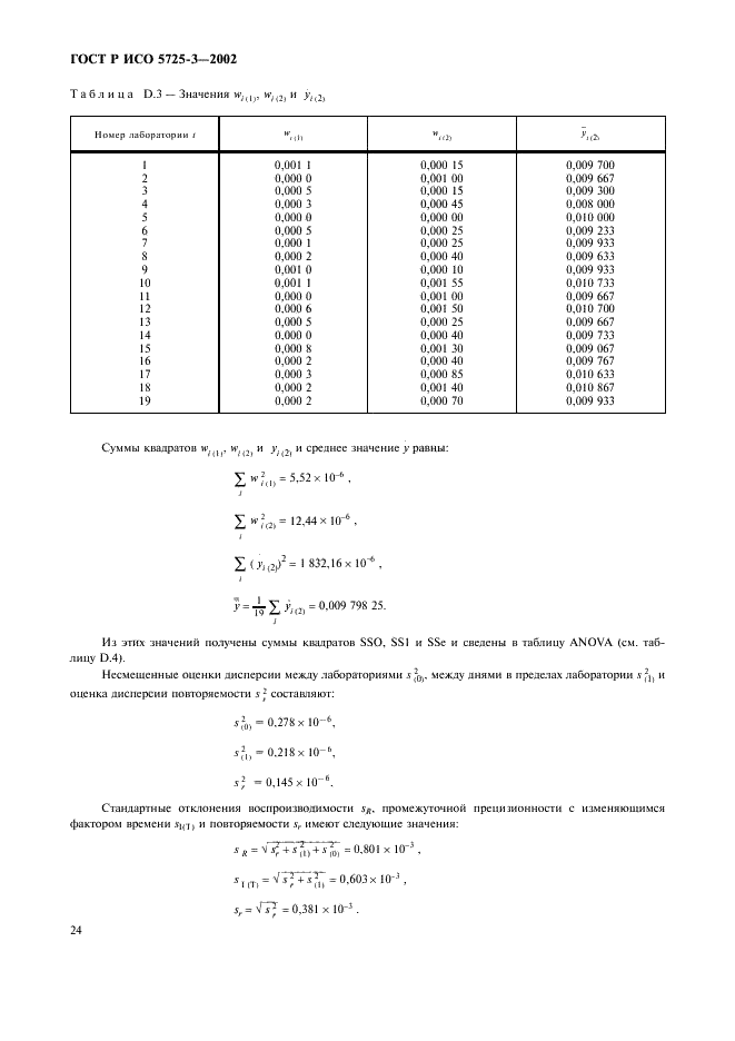 ГОСТ Р ИСО 5725-3-2002 34 страница