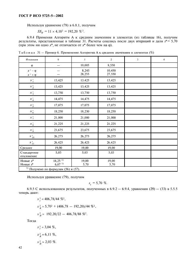 ГОСТ Р ИСО 5725-5-2002 53 страница