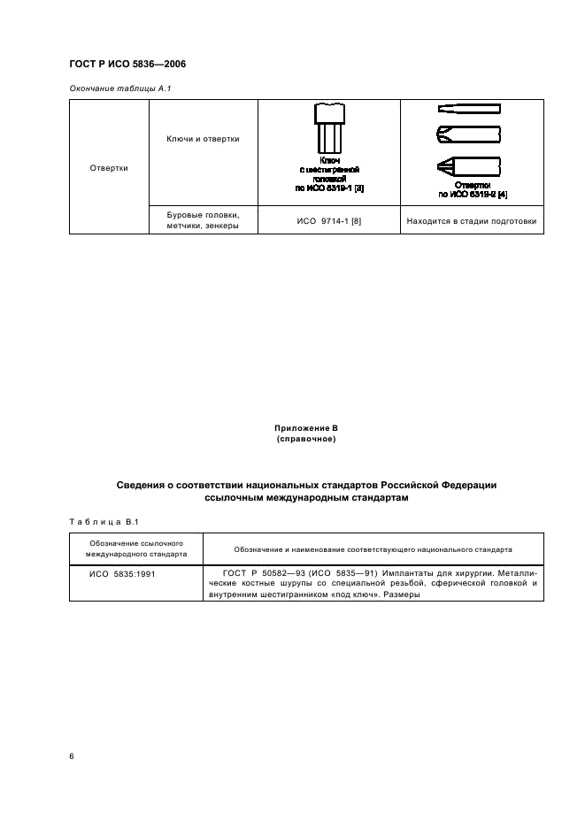 ГОСТ Р ИСО 5836-2006 9 страница