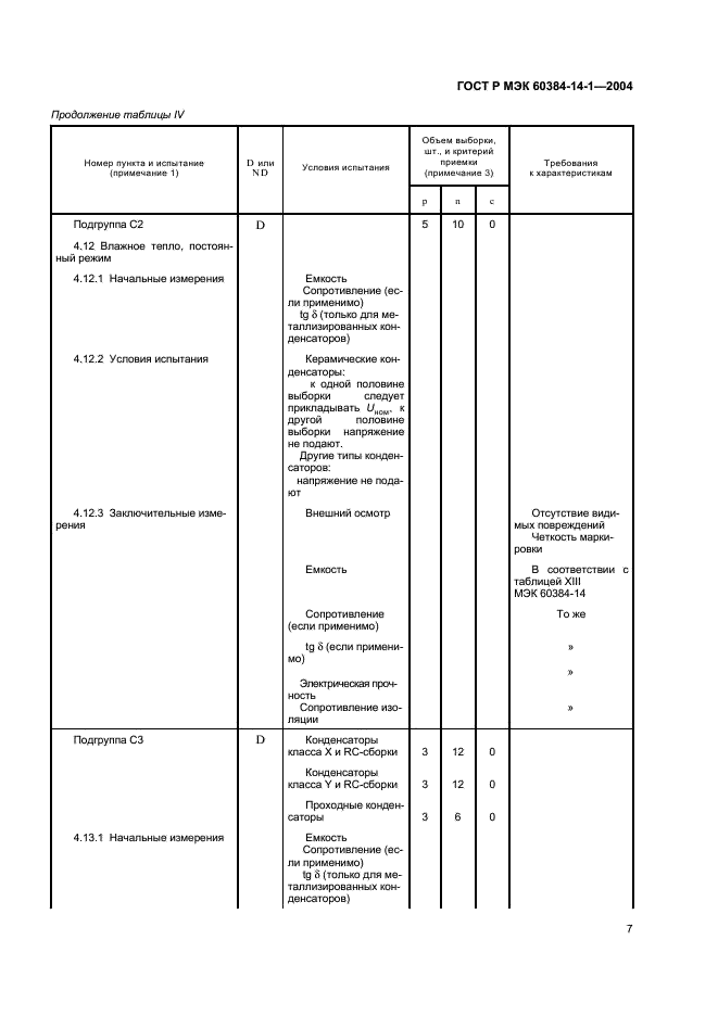 ГОСТ Р МЭК 60384-14-1-2004 9 страница