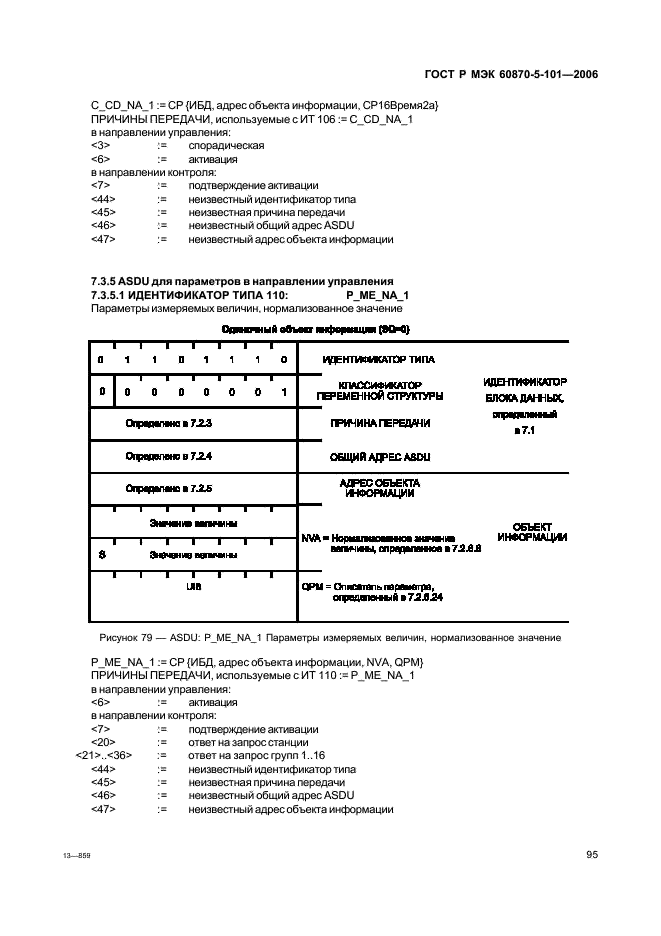 ГОСТ Р МЭК 60870-5-101-2006 99 страница