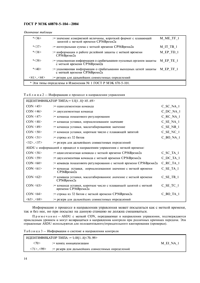 ГОСТ Р МЭК 60870-5-104-2004 17 страница