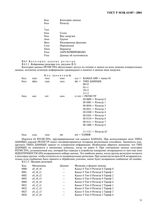 ГОСТ Р МЭК 61107-2001 35 страница