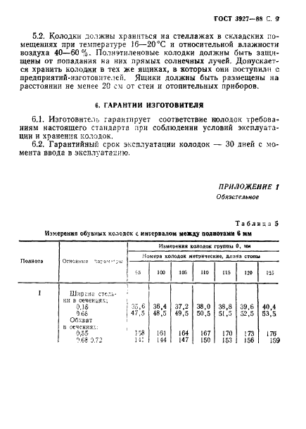 ГОСТ 3927-88 10 страница